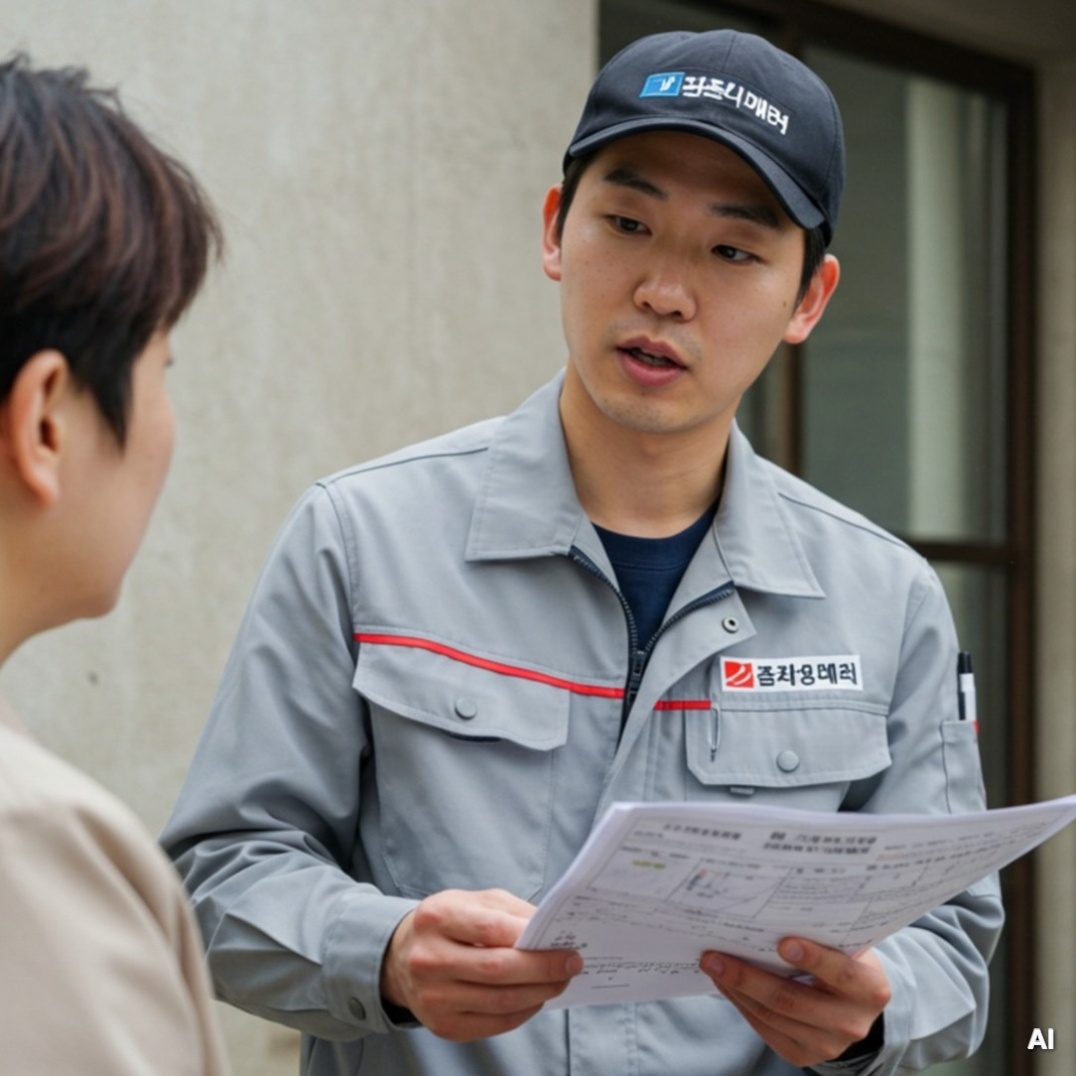 싱크대물이안빠져요