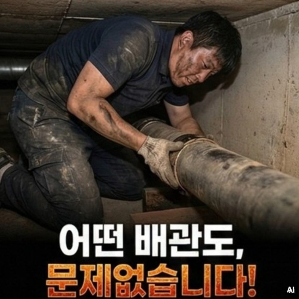 물이안내려가고찰때조치방법