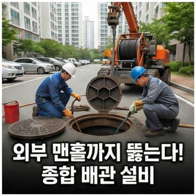중구중림동시청역오수관막힘