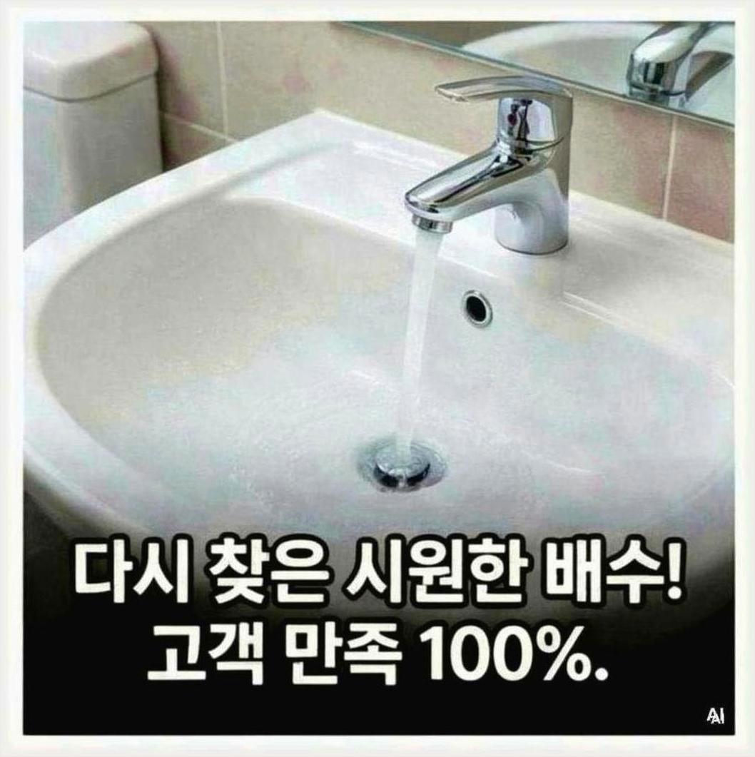 은평구신사동주방배수구막혔을때조치방법